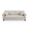 MINIMORE Modern Style 86.2" W Reva 3Seater Mid-Century Sofa - 4 of 4