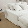 CENGHU Chenille 2-seater Lazy Sofa Bed, Comfy Sofa- Deep Seat Couch, Sleeper Sofa - 4 of 4