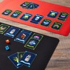 Okuna Outpost 2 Pack Playmat, Card Game Mat for MTG, TCG, Board Games, and Table Magic (Black/Red, 24x14 in) - 2 of 4