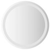 vidaXL LED Bathroom Mirror Glass 19.7 in diameter Modern Round Vanity - 2 of 4
