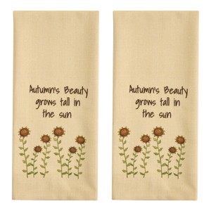 Park Designs Autumn's Beauty Dishtowel Set of 2 - 1 of 4