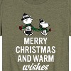 Boys' - Peanuts - Charlie Brown & Snoopy Merry Christmas Warm Wishes Short Sleeve Graphic T-Shirt - 2 of 4