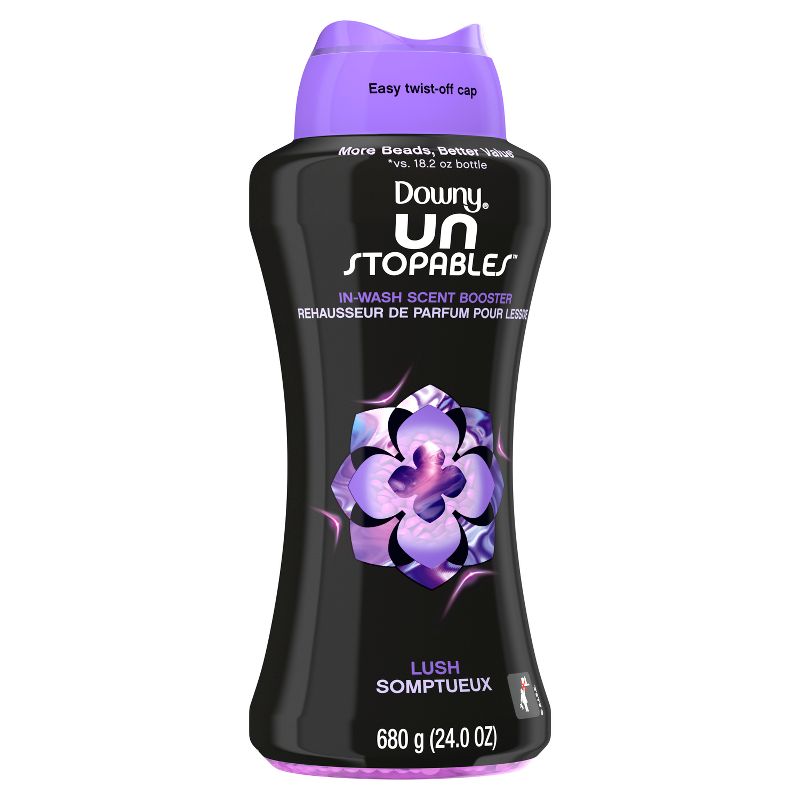 Downy Unstopables Lush Scent In-Wash Booster Beads - 24oz, 4 of 12