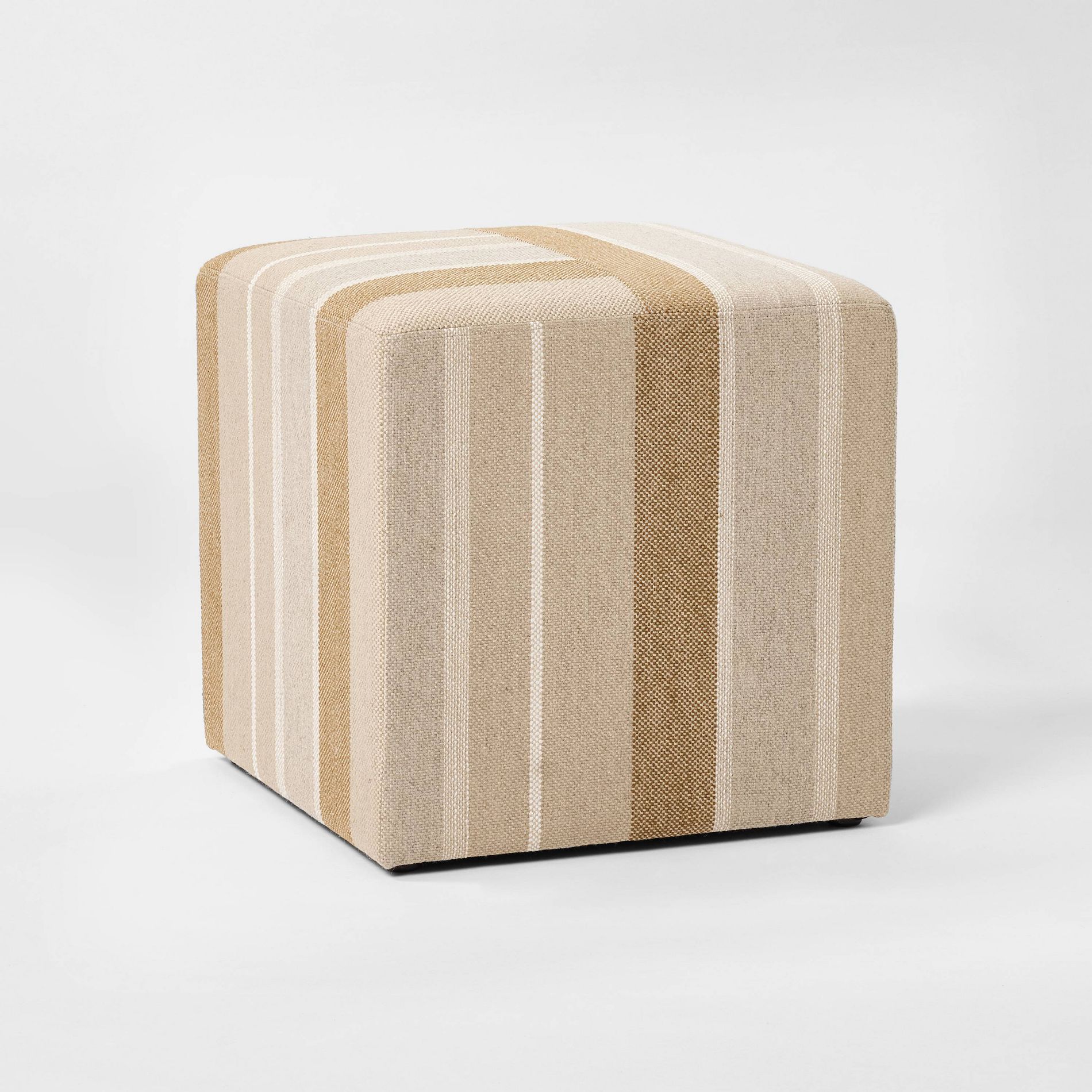 Lynwood Square Upholstered Cube Ottoman - Threshold™ designed with Studio McGee
