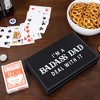 Pavilion Gift Company - Badass Dad - Dual Deck Card Holder - Father's Day Gift Step Adopted In-Law Biological Daddy Dada Papa Gift - 2 of 4