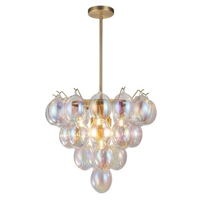 Artcraft Lighting Globo 9 - Light Chandelier in  Brass