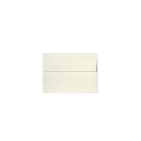 Arturo Unglued Envelope - 6-1/4 inch x 8-1/4 inch, Soft White, Large Invitation