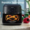 Philips 2000 Series 6.5qt Air Fryer Black - 3 of 4