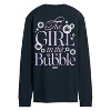 Men's - Wicked - Glinda Girl In The Bubble Long Sleeve Graphic T-Shirt - 2 of 4