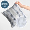 Americanflat Striped Pattern Throw Pillow with Premium Polyester - 3 of 4