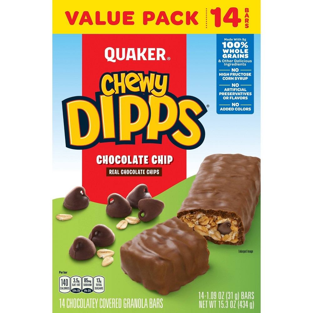 Quaker Quaker Chewy Dipps Chocolate package