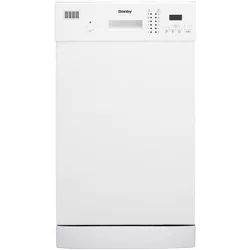 Danby 18" Wide Built-in Dishwasher