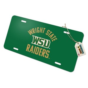 Wright State Raiders Novelty Metal Vanity Tag License Plate - 1 of 4