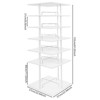 YIYIBYUS Multi-tier Shoe Storage Rack, Rotating Shoes Shelf Organizer, Shoe Rack - 4 of 4