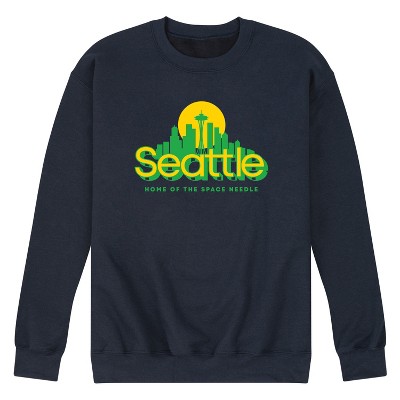 Men's - Instant Message - Seattle Washington Graphic Fleece Sweatshirt