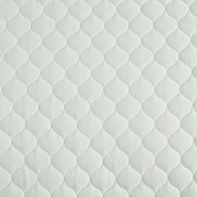Ivory King Scalloped Edge Microfiber Quilt Set