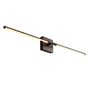 JONATHAN Y Makena Modern Minimalist Dimmable Integrated LED Metal Wall Sconce - 1 of 4