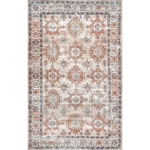 nuLOOM Finley SpinClean Machine Washable Stain-Resistant Area Rug - 1 of 4