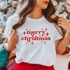 Simply Sage Market Women's Whimsical Merry Christmas Short Sleeve Graphic Tee - 2 of 4