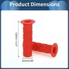 Unique Bargains Bike Handlebar Grips Covers 4.72" Red 1 Pair - 3 of 4