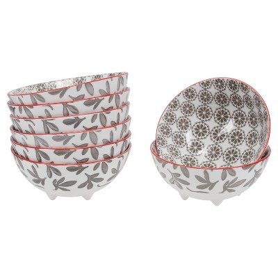 BIA Cordon Bleu Set of 8 6" Grace Footed Bowls