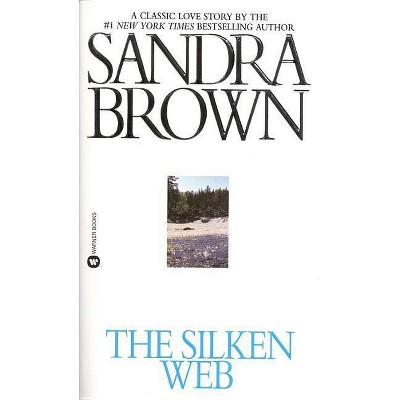 The Silken Web (Large Type / Large Print) - by  Sandra Brown (Paperback)