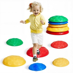 Turtle Balance Stepping Stones for Kids, 6-Piece Set - 1 of 4