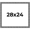 PosterPalooza | Distressed Black Picture Frame - UV Acrylic, Backing Board, Hanging Hardware Included - 2 of 4