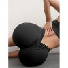 Mocamel Women's High Waist Hip-lifting Yoga Shorts - 4 of 4