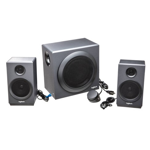 Logitech Z313 Speaker System With Subwoofer - Black : Target