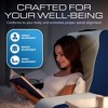 Kolbs Reading Pillow | Full Support for Comfort Solid Foam | Back Pillow for Bed Sitting Up TV Book Gaming Pillow - image 2 of 4