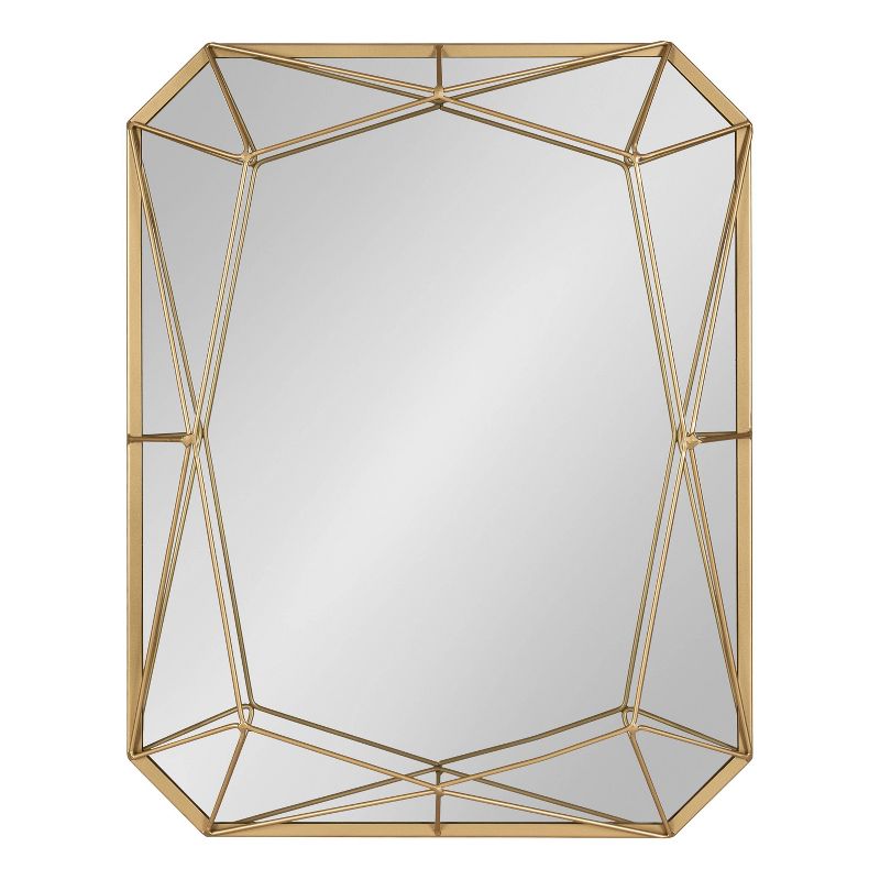 22&#34; x 28&#34; Keyleigh Rectangle Wall Mirror Gold - Kate &#38; Laurel All Things Decor, 3 of 7
