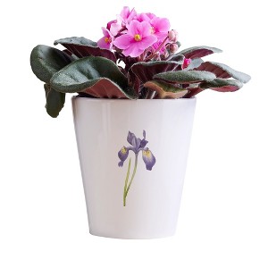 Personalization Mall Birth Month Flower Personalized Mini Flower Pot - 1 of 1