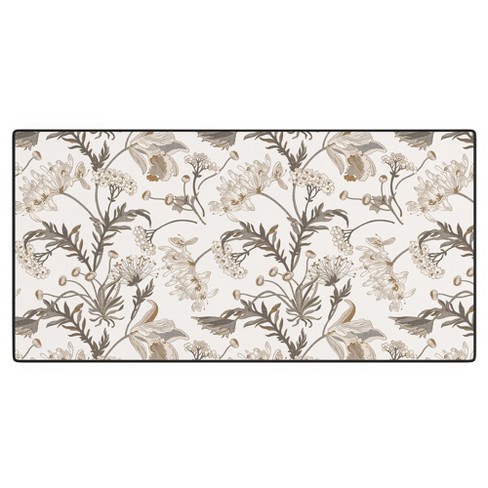 Iveta Abolina Poesie French Garden Cream Desk Mat - image 1 of 4