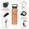 Healthy Human Stainless Steel Water Bottle |(Peach, 21 oz/ 621 ML) - 2 of 4
