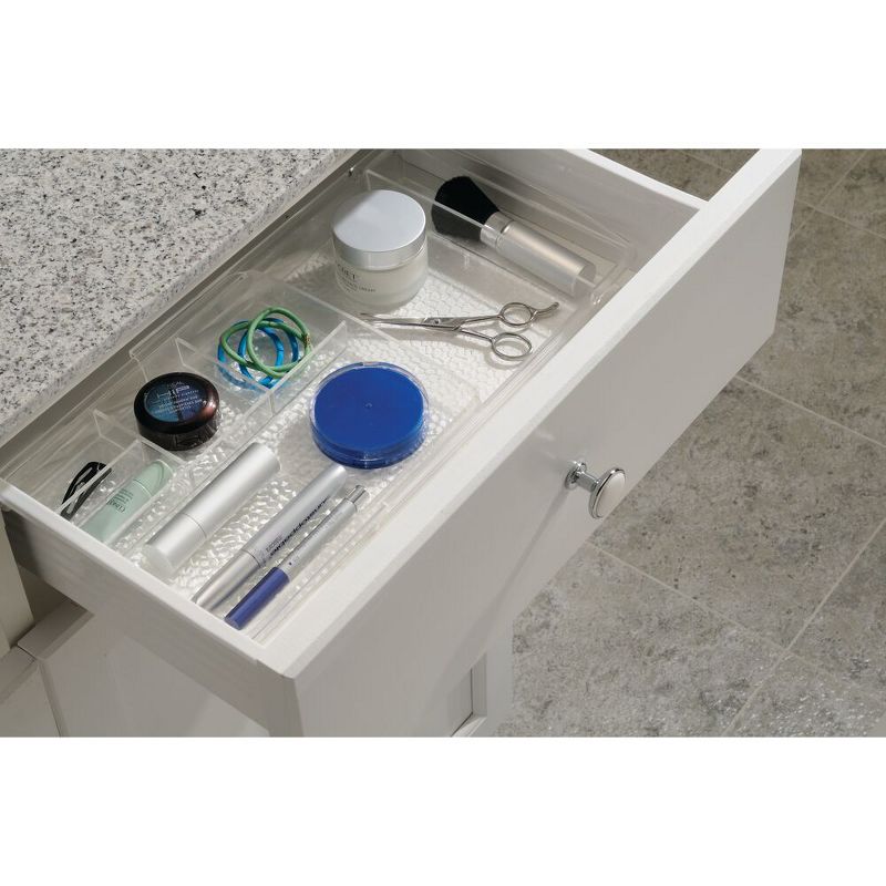 mDesign Expandable Makeup Organizer Tray for Bathroom Drawers, 2 of 10