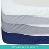 Biloban- 4 Pack Baby Crib Sheets, Crib Sheets Baby, Crib Sheets Baby Boy, Ultra Soft Microfiber 52'' x 28'' - 4 of 4