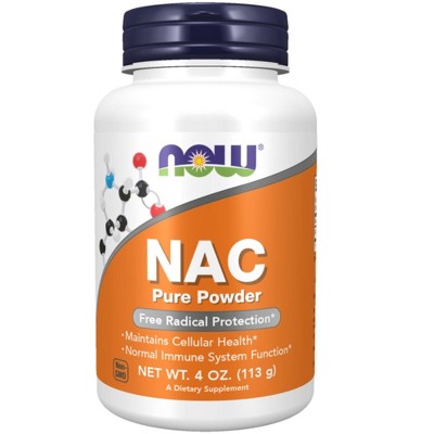 NAC Pure Powder by Now Foods  -  4 oz Powder