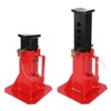 Car Jack Stand, Heavy Duty Jack Stands, 12/22 Ton Automotive Jack Stands for Trucks Cars Auto, (44,000 lb) Capacity, Red, 1 Pair - 2 of 4