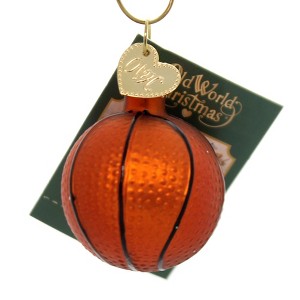 Old World Christmas 1.5 Inch Miniature Sport Balls Ornament Sports Game Tree Ornaments - 1 of 3