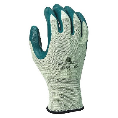 Showa  VF,Coated Gloves,Grn,8,6KF82,PR 4500-08-V