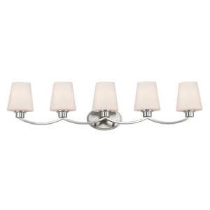 Maxim Lighting Shelter 5 - Light Vanity in  Satin Nickel - 1 of 3
