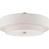 Livex Lighting Meridian 5 - Light Semi-Flush Mount in  Brushed Nickel - 3 of 3