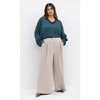 Women's Plus Size Maia Top - teal | CITY CHIC - 2 of 4