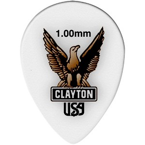 Clayton Acetal Small Teardrop Guitar Picks - 1 of 4