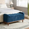 Edgaro 46.2"W Modern Upholstered Storage Bench for Bedroom| ARTFUL LIVING DESIGN - 2 of 4