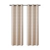 Set Of 2 Camden Textured Light Reducing Energy Saving Grommet Top Window Curtain Panels - Kate Aurora - 3 of 4