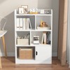 Bookshelf with 6 Compartments, Freestanding Shelves and Cube Organizer, for Bedroom Living Room Office Closet School - 2 of 4