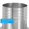 Unique Bargains 304 Stainless Steel Sanitary Fittings Tri Clamps to Hose Barbed Adapters - 4 of 4