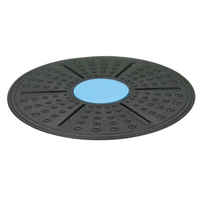 Mind Reader Circular Wobble Balance Board, Black/Blue